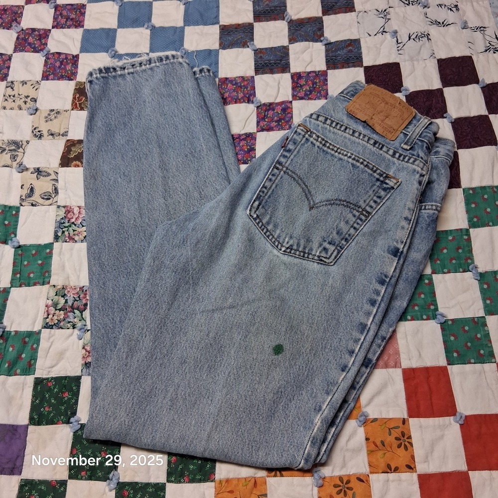 Vintage‎ Levi 550 Jeans Women 8 L Relaxed Fit Tapered Leg 90s Y2K High Rise